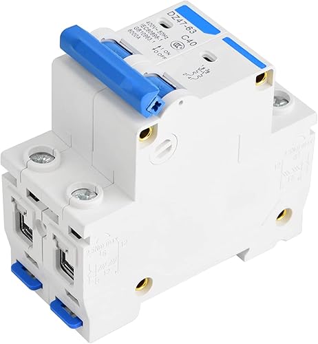 YWBL-WH Disyuntor miniatura 2P, DZ47-63 400V AC tipo C interruptor de aire de protección de fugas de interruptor de aire (40A)