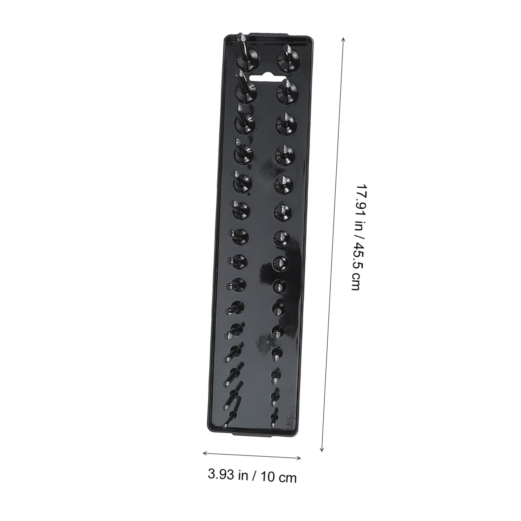 3pezzi Vassoio Porta Prese Metrico Sae Base Extra-large Organizer Per Prese Per Impieghi Gravosi Contenente Bussole Profonde e Basse Ben Esposte