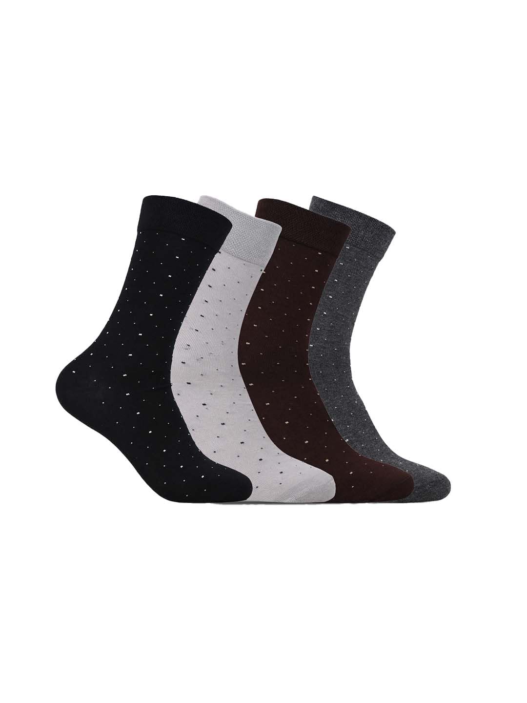 Comfort Stretch,Cotton Blend,Lightweight Crew Socks For Men-image-29