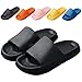 joyvio Zapatillas Ultra Suaves Chanclas de Mujer de Fondo Grueso Chanclas Zapatillas Zapatillas Unisex Zapatillas cómodas para la Ducha en casa Toboganes de Tiras de Verano Chanclas Planas