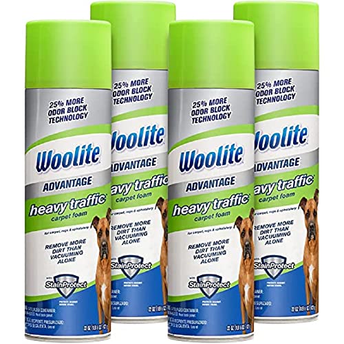 Bissell Woolite Advantage Heavy Traffic Carpet Foam 4 Pack, 3320 by Bissell - Used condition - US$18.72