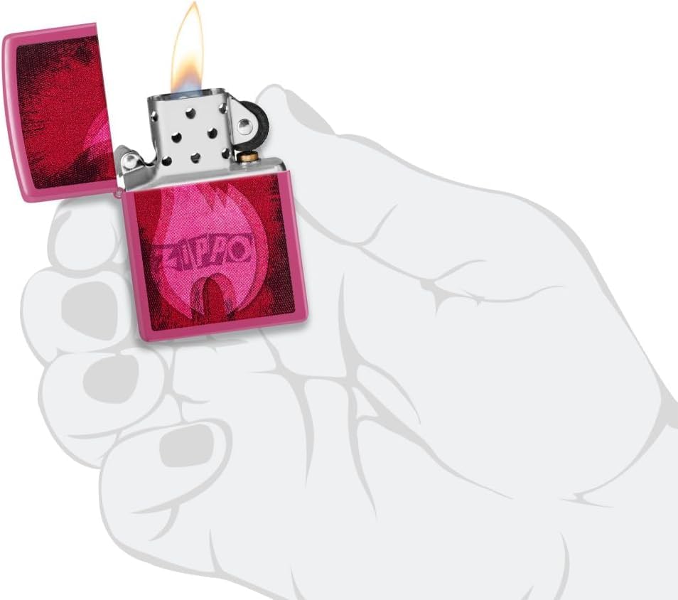 Encendedor Zippo con grabado personalizado en diseño pulsado miniatura 5