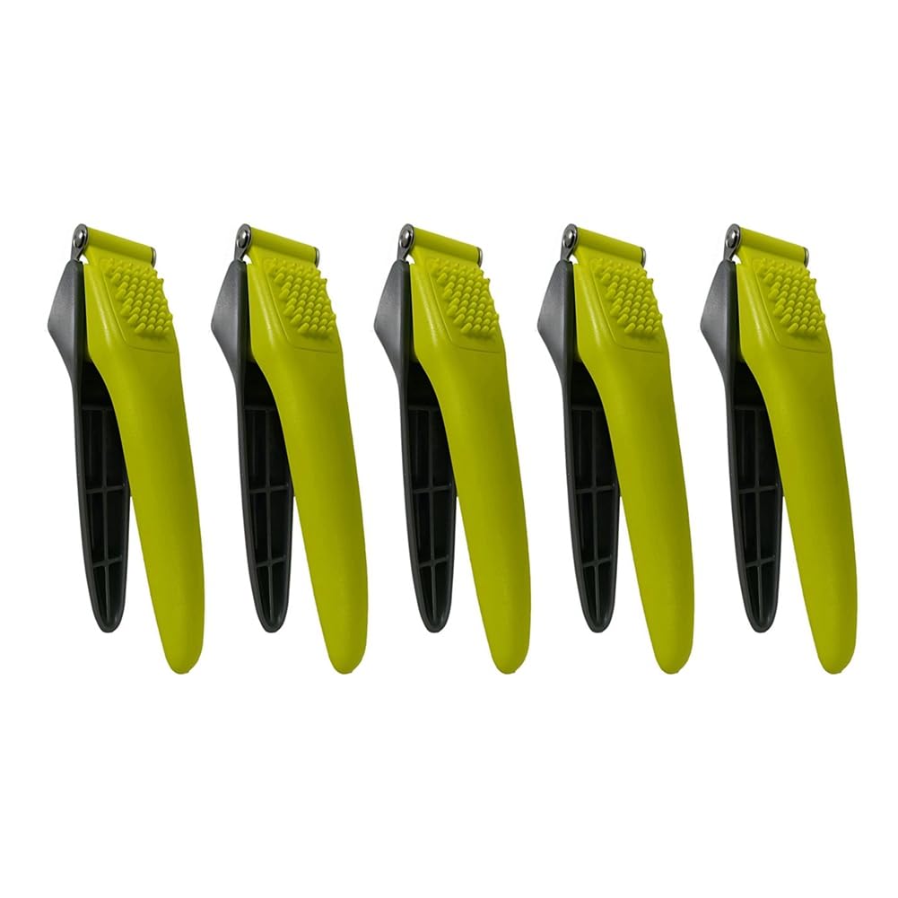 CTRLZS Garlic Press - Ergonomic Garlic Crusher for Easy Crushing & Peeling, Perfect for Home & Professional Use
