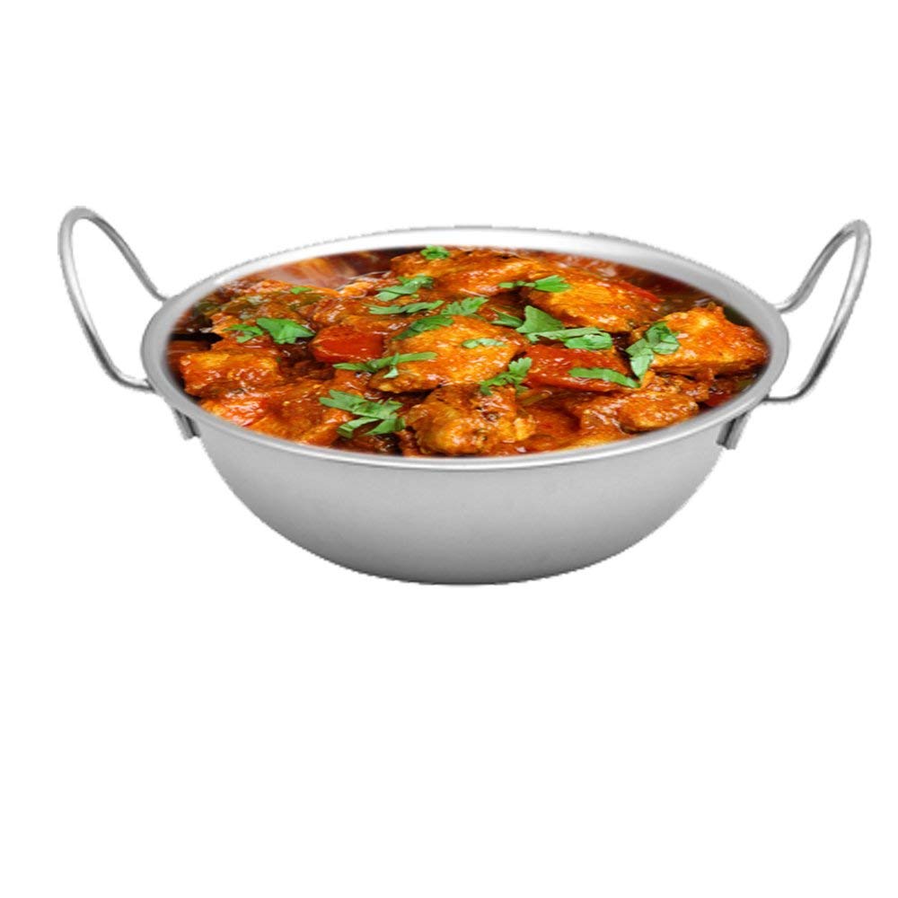 Set di 4 piatti da portata in acciaio inox Balti, 15 cm, cucina