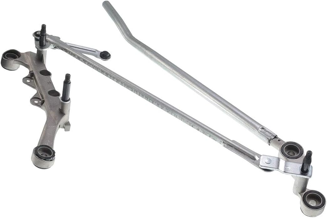 A-Premium Front Windshield Wiper Transmission Linkage Assembly Compatible with Audi Vehicles - Q7 2007-2015, Sport Utility - Replace# 4L1955023C, 4L1955023D