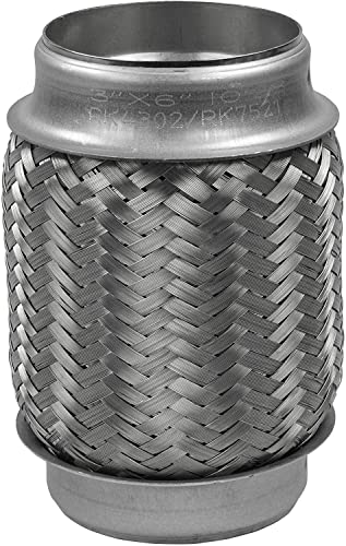 Image of Exhaust Flex Pipe 3 inchx6 inch Heavy Duty Stainless Steel