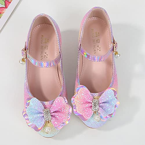 sfdgfhyf Baby Comfortable Shoes Children Shoes Fashion Flat Shoes Bowknot Pearl Children Soft Sole Small Leather Shoes4