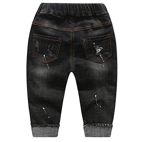 Ding-dong Baby Toddler Kid Boy Girl Ripped Jeans2