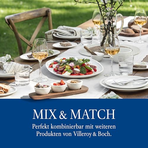 Villeroy & Boch - for Me Set di Tazze E Tazze Senza Manico Set di 4 Bianco, Lavabile in Lavastoviglie, Adatto per Microonde, Servizio caffè, Set Tazzin, Set da caffè, Porcellana Premium - immagine 3