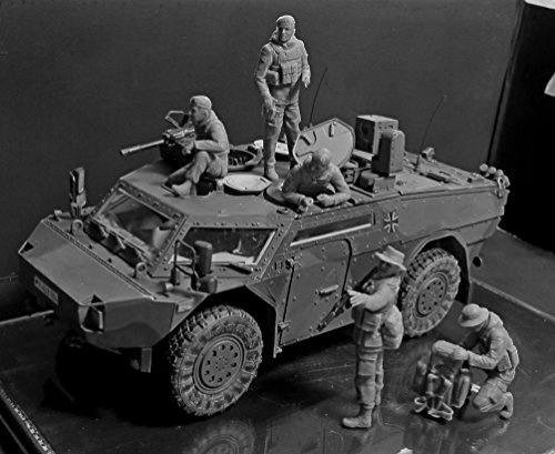 Master Box Plastic Bundeswehr German Military Men 1/35 miniatura 4
