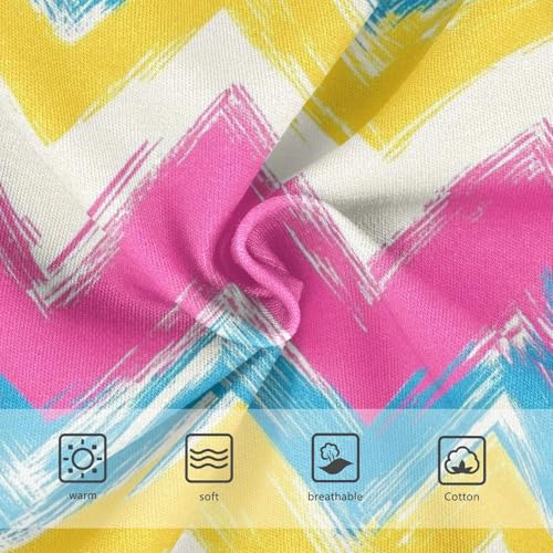 Wusikd Colorful Horizontal Girls' Underwear Cotton Girls Briefs Soft Toddler Underwear 2T3