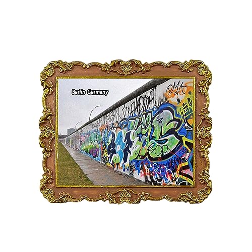Imán decorativo Berlin Wall para refrigerador 3D miniatura 1