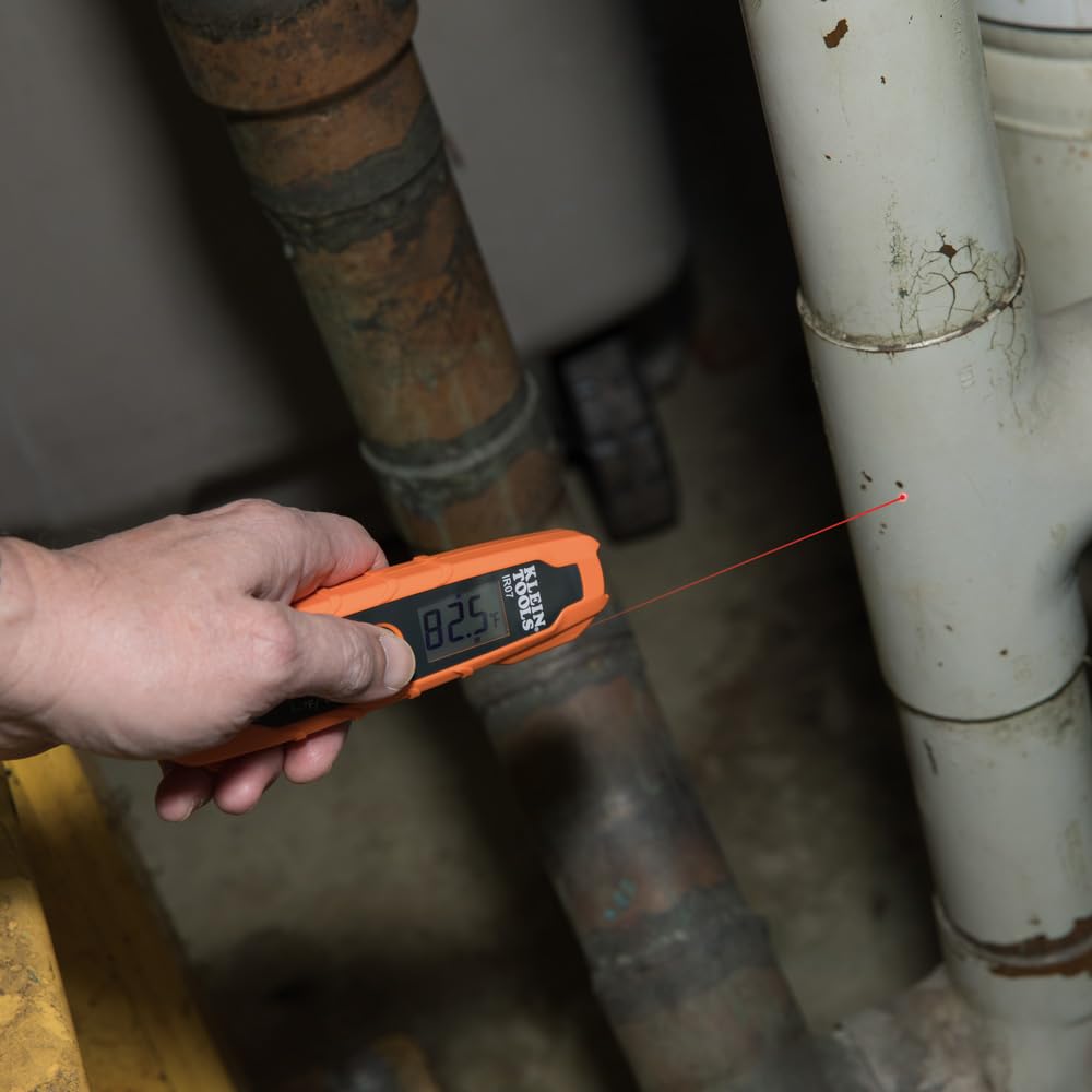Image secondaire de Klein Tools IR07 Thermomètre numérique double infrarouge et sonde LCD