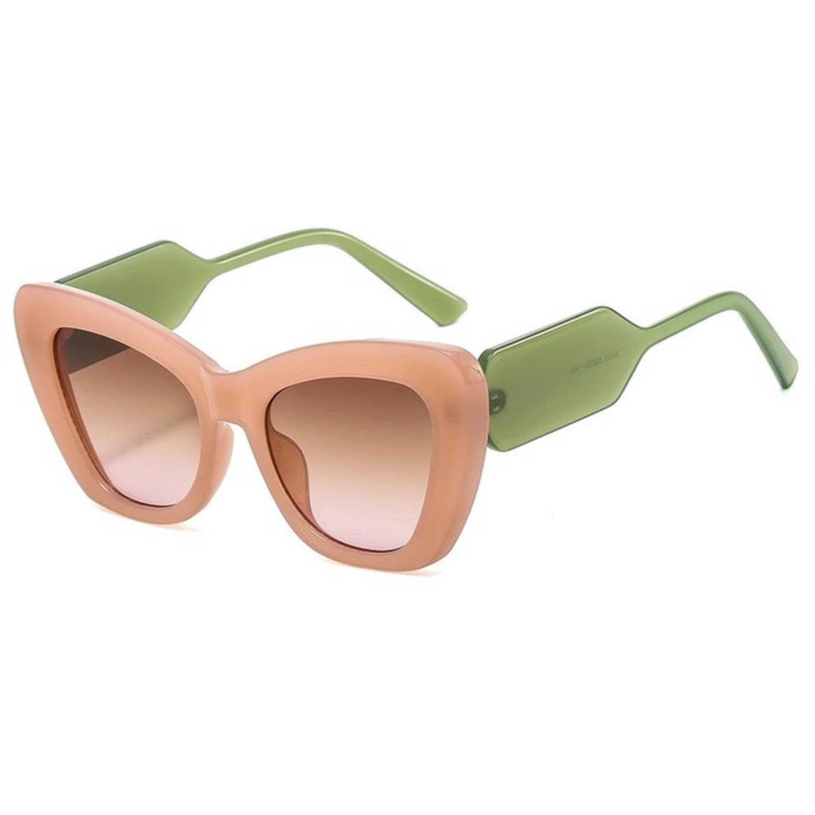 NOGRAX Okulary moda kocie oczy okulary przeciwsłoneczne damskie vintage odcienie luksusowe okulary przeciwsłoneczne oprawka ponadgabarytowe okulary
