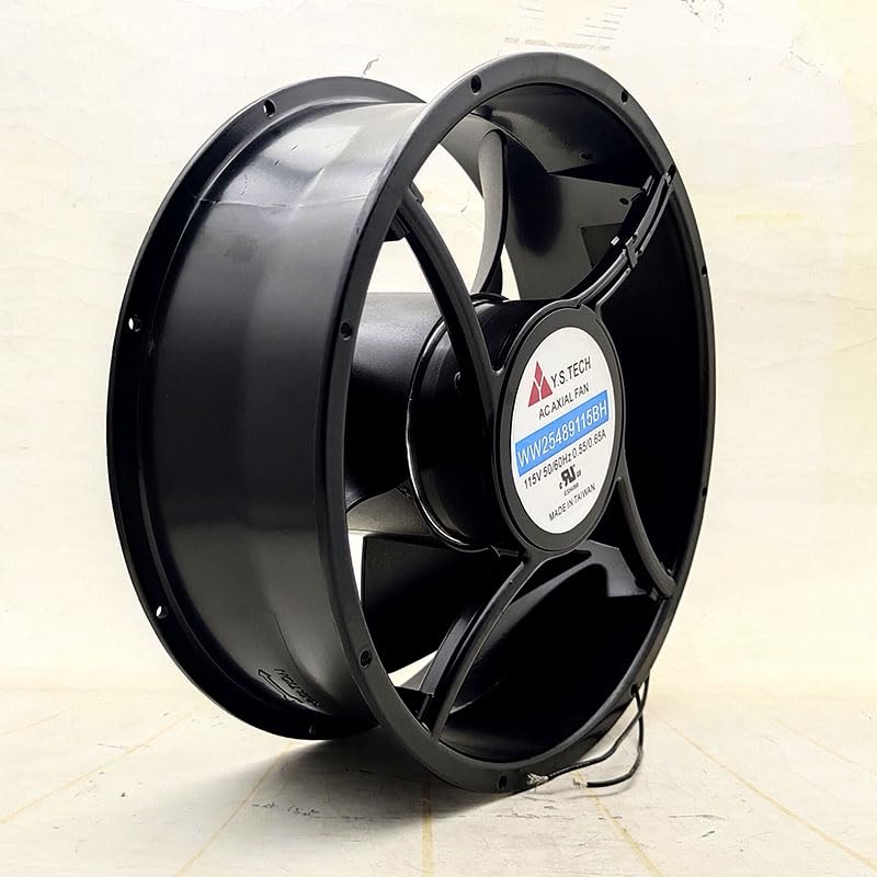 NZNYDNL Y.S WW25489115BH 115V 50/60Hz 254 * 89MM AC Cabinet cooling fan