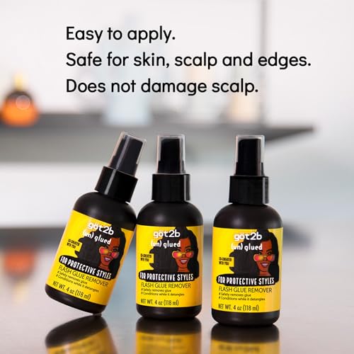 image for got2b (un)glued Flash Glue Remover, 4 Fl Oz, Wig Glue and Tape In Exte