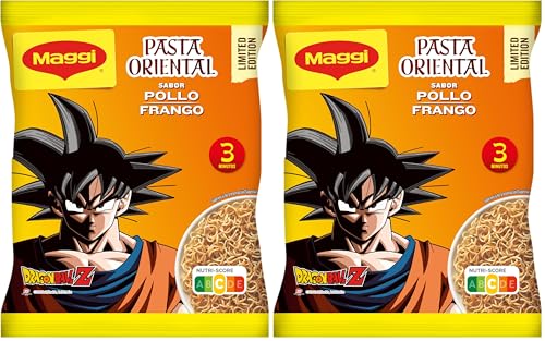 MAGGI Pasta oriental Noodles sabor Pollo - Sobre 10x71 g (Paquete de 2)