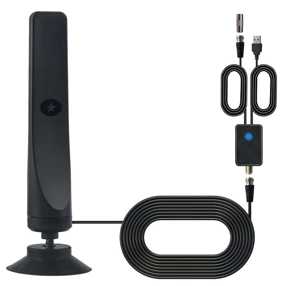 Antenna TV da interno digitale antenna per Smart TV 1080P Televisione per interni ad alta definizione onda terrestre DigitalTV