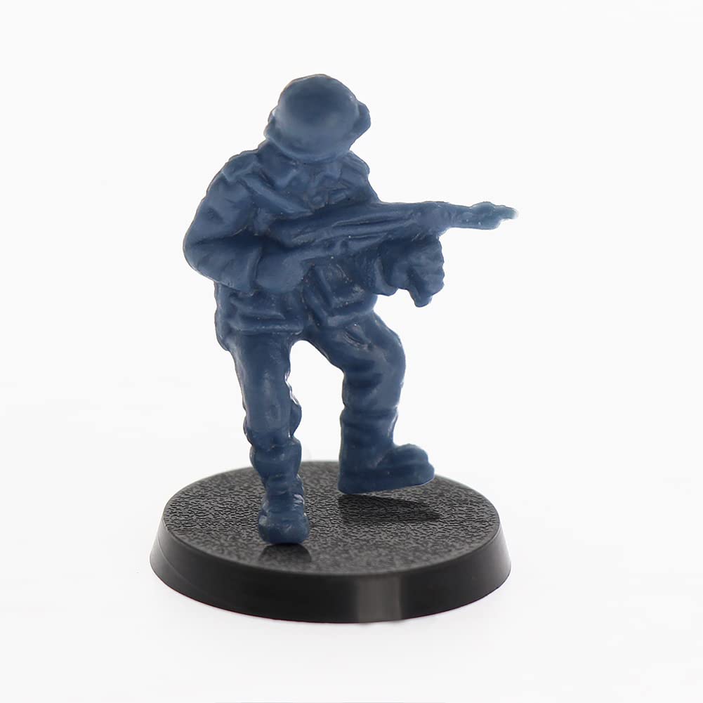 Evemodel 120 pz. Base rotonde in plastica da 25 mm, 32 mm, 40 mm, 50 mm, base mista per tavolo e gioco di miniature