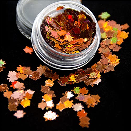 YSTSPYH Nagelaufkleber Laser Neon Rose Gold Glitter Powder Sechseck Form Gemischte Chunky Glitter Paillette für Nägel… – Bild 4