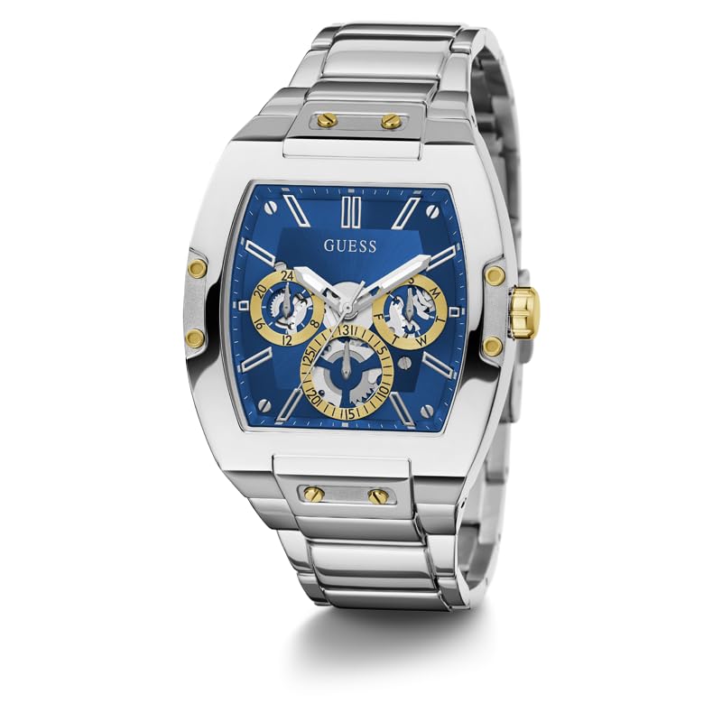 Image of Guess Men's GW0G Series| Analog Trend Watch| Polycarbonate Case| Silicone Bracelet | 50M Water Resistance