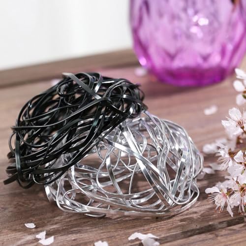 Jaula de malla para arreglos de flores DIY soporte flexible de aluminio Alipis 2 unidades 6