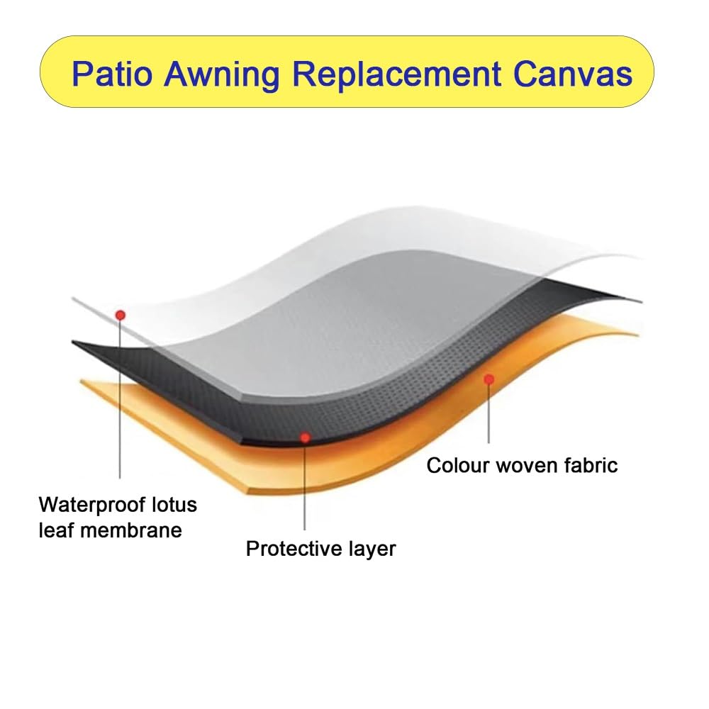 Wysuwana tkanina zastępcza na patio 3 x 2,4 m i 3,7 x 3 m, zielona markiza, tkanina przeciwsłoneczna, schronienie na zewnątrz, 400 x 200 cm