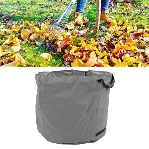 Poubelles pliables de jardinage robustes en tissu gris 600D