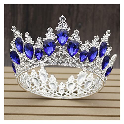 Coronas de cristal para bodas y diademas de oro claro ideales para novias de noche