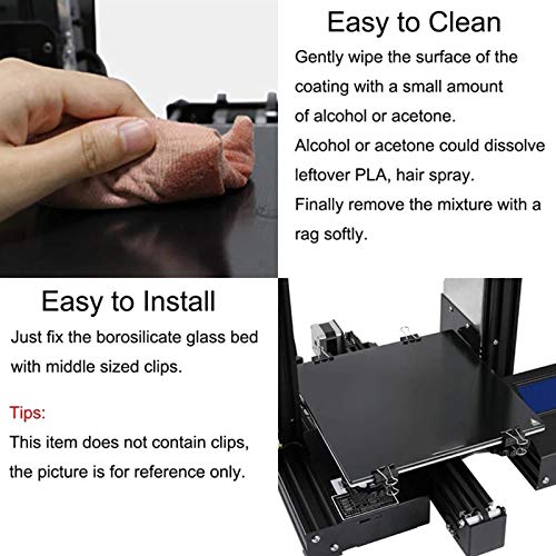 Accesorios Impresora 3D Cama Calefactora Vidrio Carbono Ender-3 - Fernando Cortés