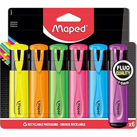 Surligneurs Maped Fluo'Peps 742557 Cover