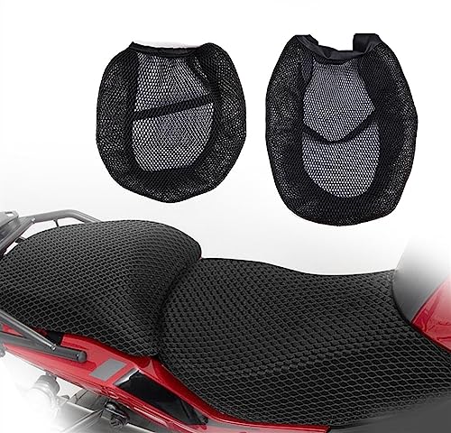 Funda asiento Benelli TRK 502 de malla transpirable e impermeable para viajes largos