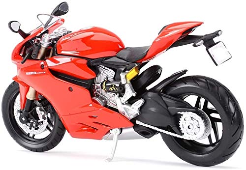 Zhangl Modèle Moto 01:12 Street Fighter Rue Dominatrice Route Locomotive Simulation en Alliage Die-Casting Bijoux Toy Sport Car Collection Bijoux 17x10cm modèle de Voiture Cover