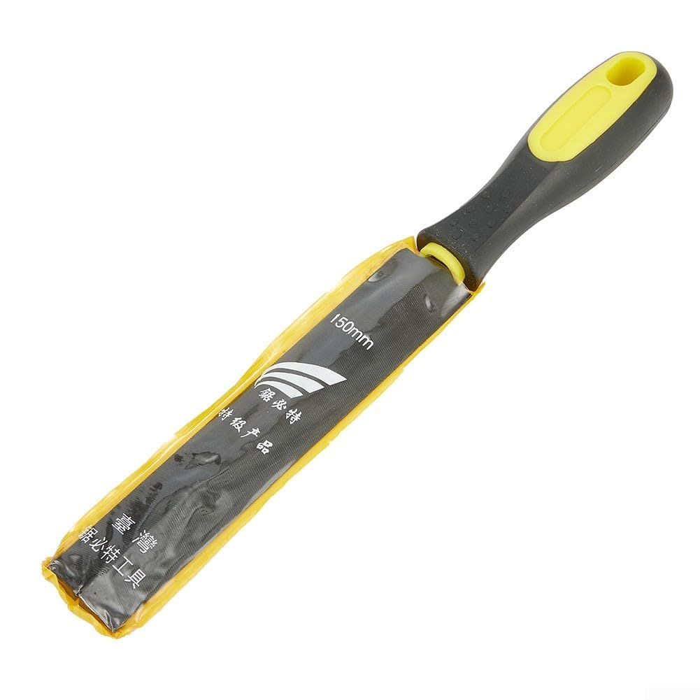 Lima per sega da potatura giardinaggio carpenteria, acciaio T12, manico TPR, 15,2 cm