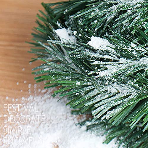 Neve artificial, pó de neve mágico instantâneo Natal simulação de neve suporte para decoração de fes