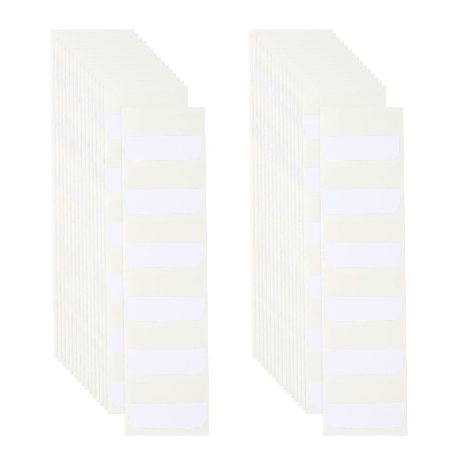 PATIKIL Clear Index Sticky Tabs, 120 Pcs Large Transparent Sticky Notes Bookmarks Planner Stickers Page Tabs for Office Notebooks File Folder Ledger Book, White