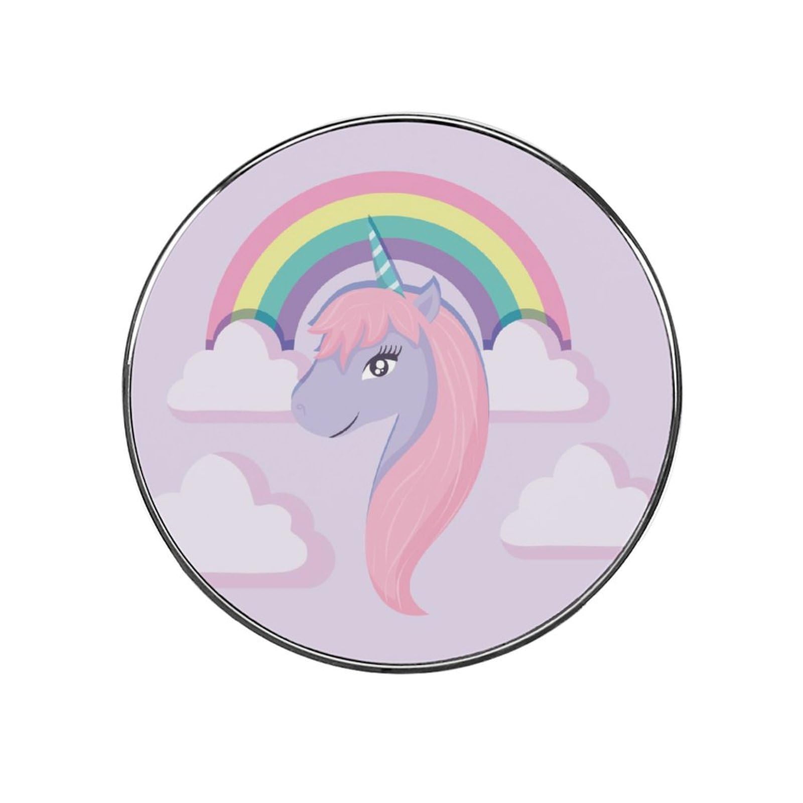 Rainbow Unicorn Refrigerator Magnet Decorative Locker Magnet For Kitchen And Office Home Décor