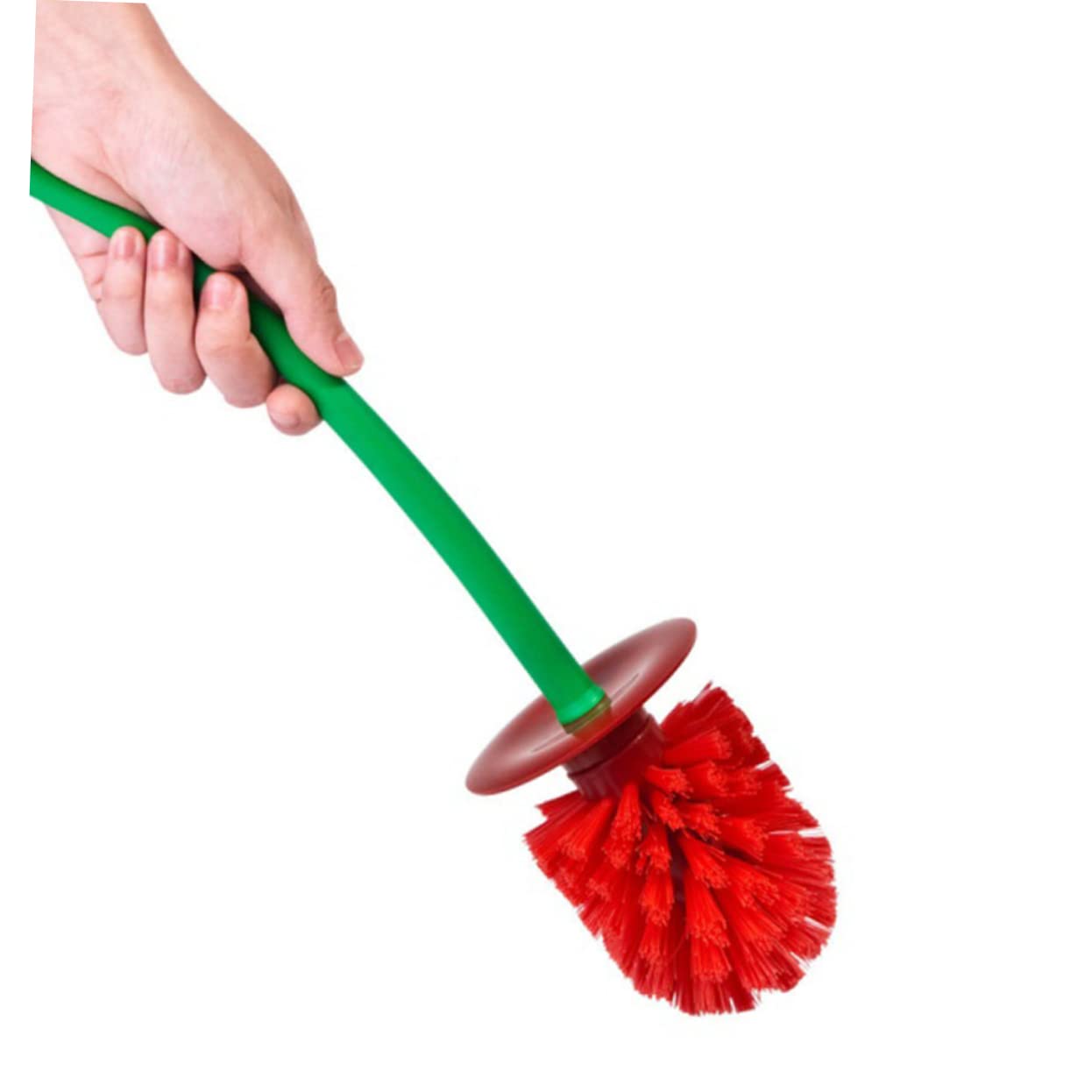 MAGICLULU Set Da 2 Portaspazzolini Per WC In Plastica - Contenitori Per Scopino Bagno, Bianco - 4