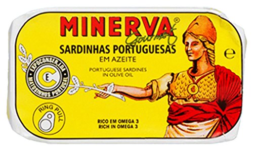 Portugal Sardines in Olive Oil 3 cans x 120 g, Minerva / Portugal