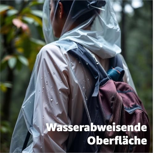Veste pluie jetable pour protéger vos vêtements de l'eau en extérieur