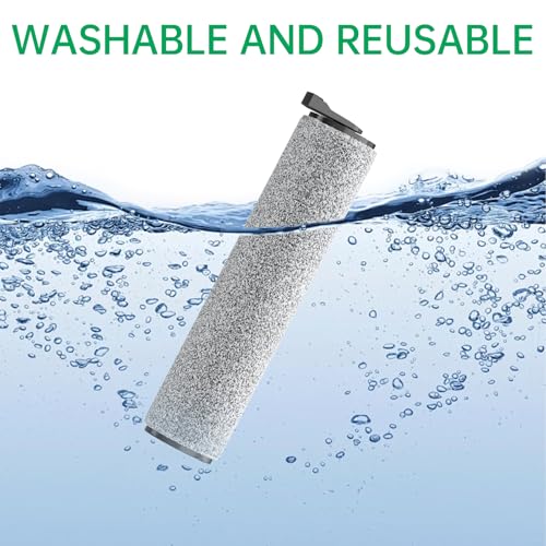 Image of Roller Brush Replacement Parts Compatible with Tineco S3 Series Cordless Wet Dry Vacuum Cleaner, Vacuum Mop Replacement, Floor Cleaning Roller, Efficient Clean