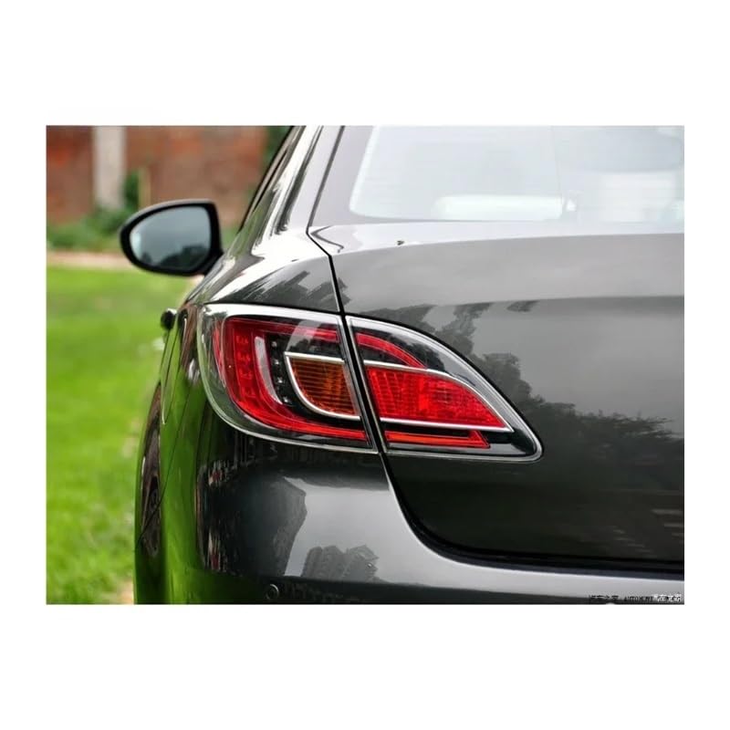 Coperchio lente Faro Per Mazda 6 Per Atenza 2010-2015 Accessori Per Auto Fanale Posteriore Borsette Coperchio Lampada Coda Luci Dei Freni Dell'auto Copriobiettivo Faro