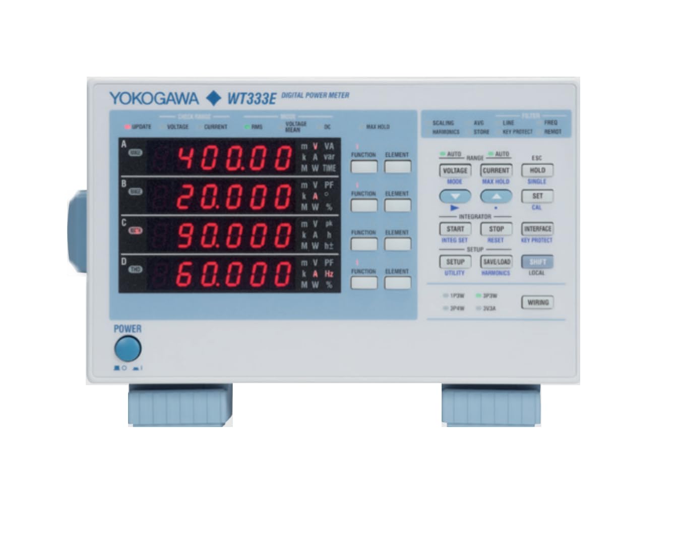 Yokogawa WT333E Digital Power Analyzer – High Precision, Advanced Features for Efficient Power Measurement, Ideal for R&D and Manufacturing Applications By Skyking (Bundled Software Included)