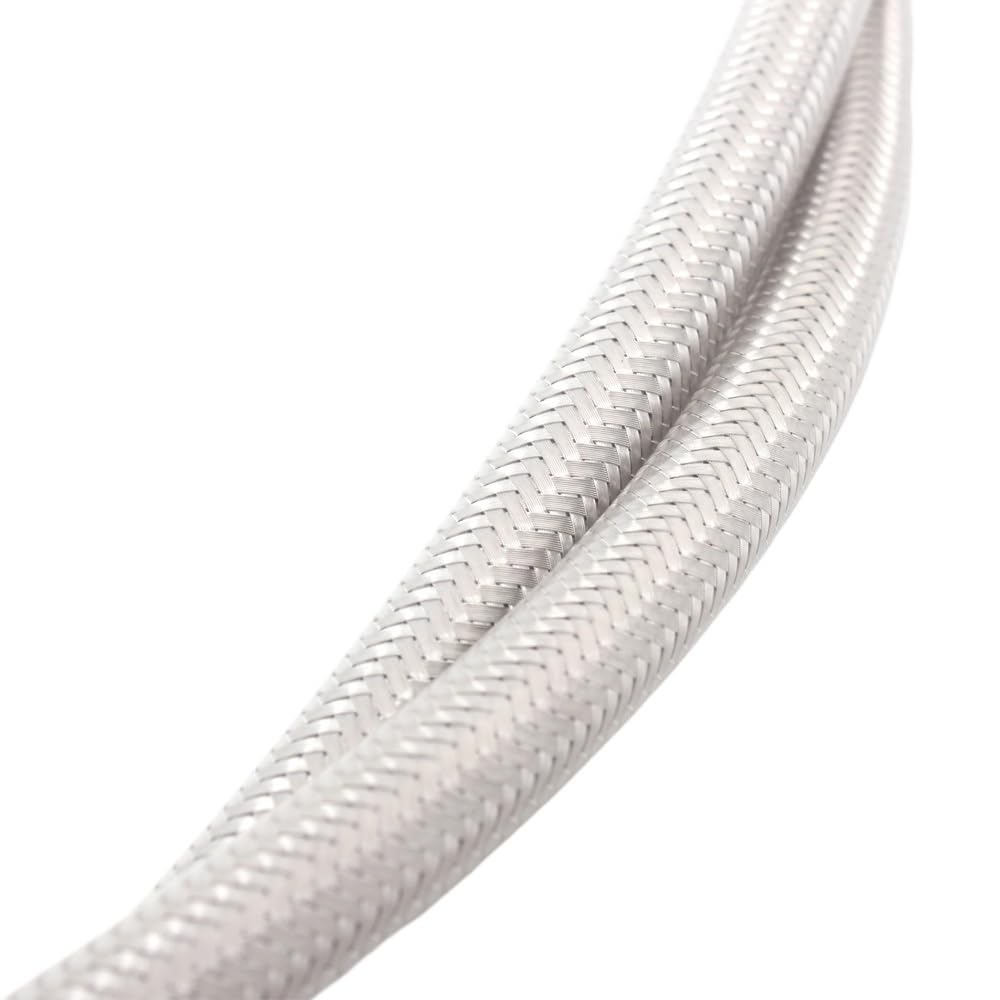 Linka Sprzęgła Pasuje do Sportster 1200 XL1200C XL1200V 160CM/63 "srebrny motocykl pleciony kabel sprzęgła przewód sterowania ręcznego kabli motocyklowych