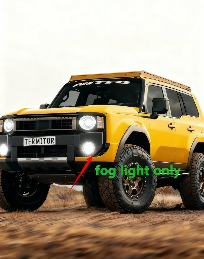 Termitor 9005 9006 Bulbs Combo, 100,000LM 1200% Ultra Bright, True 1:1 Mini Halogen Size, Plug and Play No Adapter, HB3 HB4 Fog Light Conversion Kits, 85000+ Hours Lifespan, Pack of 4