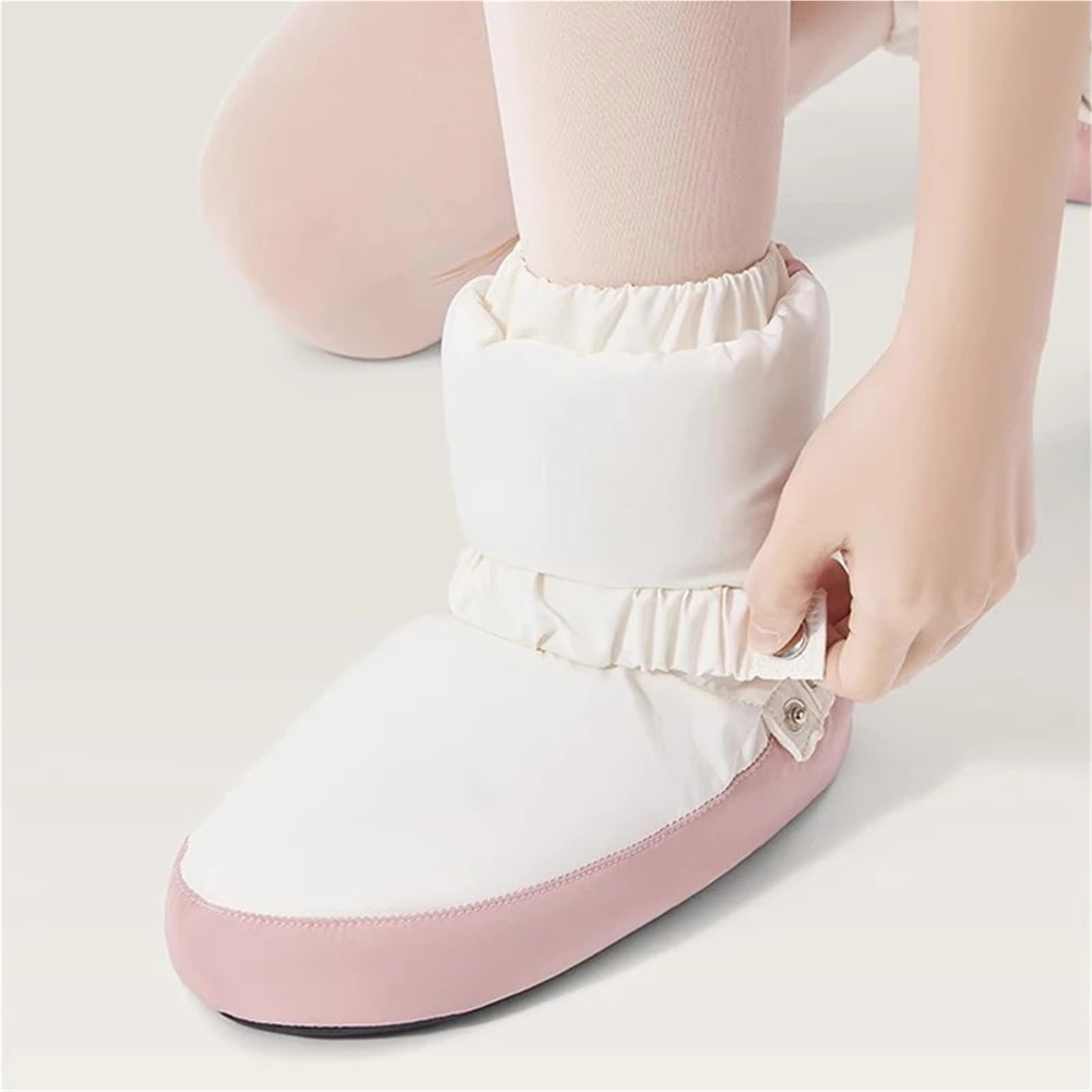 Scarpe da Ballo for Balletto, Invernali, Calde, Donna, con Suola Morbida e Spessa, for Allenamento Speciale Bambina, for Adulti per l'allenamento di Danza in Inverno