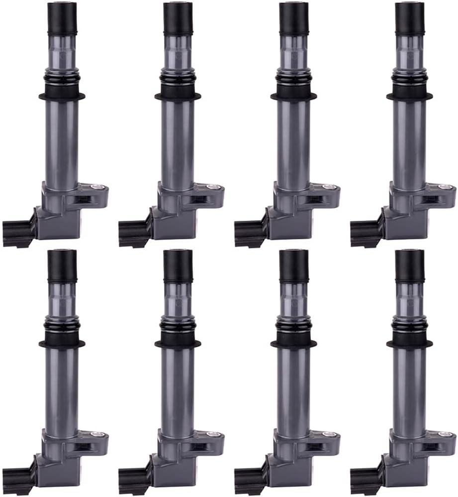 SCITOO Ignition Coils UF270 for Mitsubishi Raider 4.7L 2006-2007 for Raider 3.7L 2006-2009 for Jeep Liberty 3.7L 2002-2008 for Cherokee 5.7L 2007 8pcs Ignition Coils