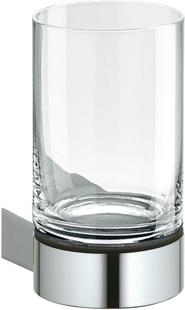 Keuco 14950019000 Plan Glashalter mit Glas chrom