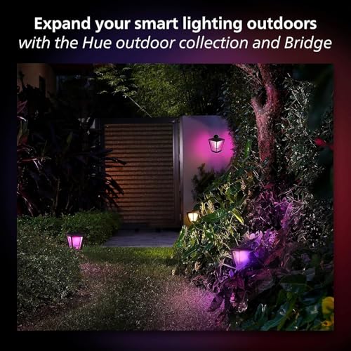 Image of Philips Hue Outdoor 40W Power Supply, Black - Connect Multiple Hue Outdoor Low Voltage Lights up to Total of 40W - 1 Pack - Requires Hue Bridge - Weatherproof