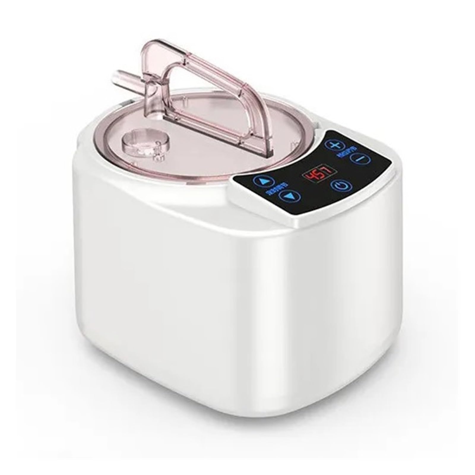 2L Weiß Sauna Generator For Dampf Begasung Maschine Hause Dampfer Therapie Geeignet For Entspannen Fernbedienung Entspannung Zu Hause